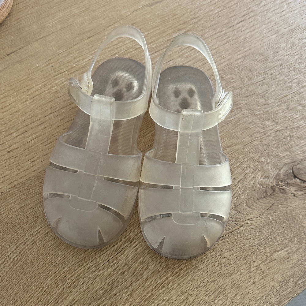 Zara Kids Clear Jelly Sandals